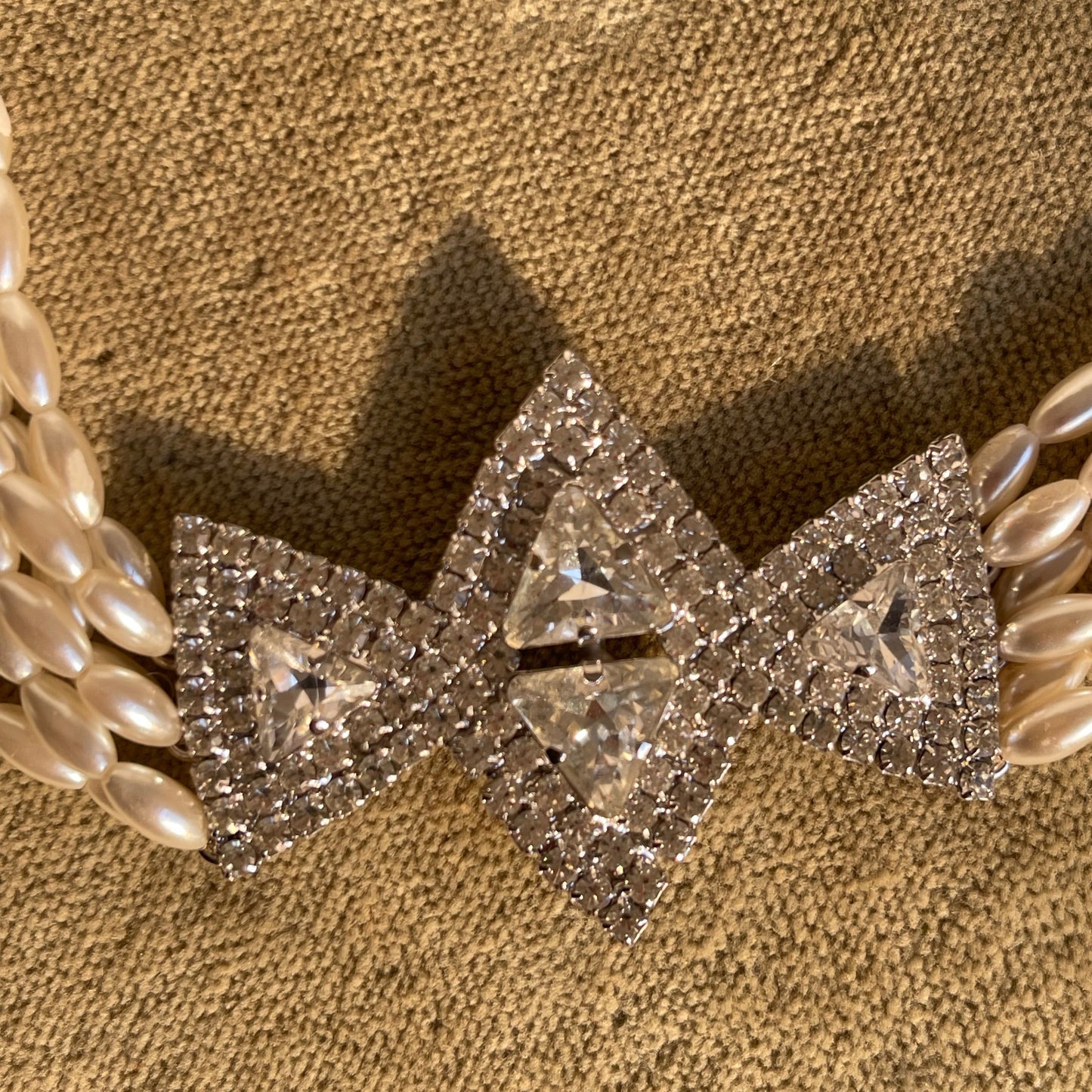 Collana vintage fiocco