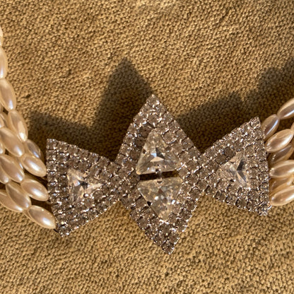 Collana vintage fiocco
