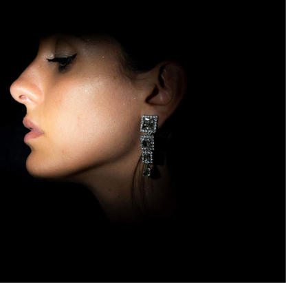 Orecchini vintage silver by Enzo Russo