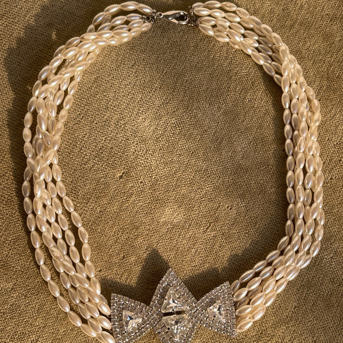 Collana vintage fiocco