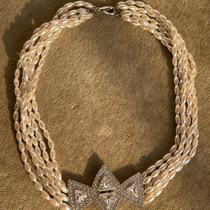 Collana vintage fiocco