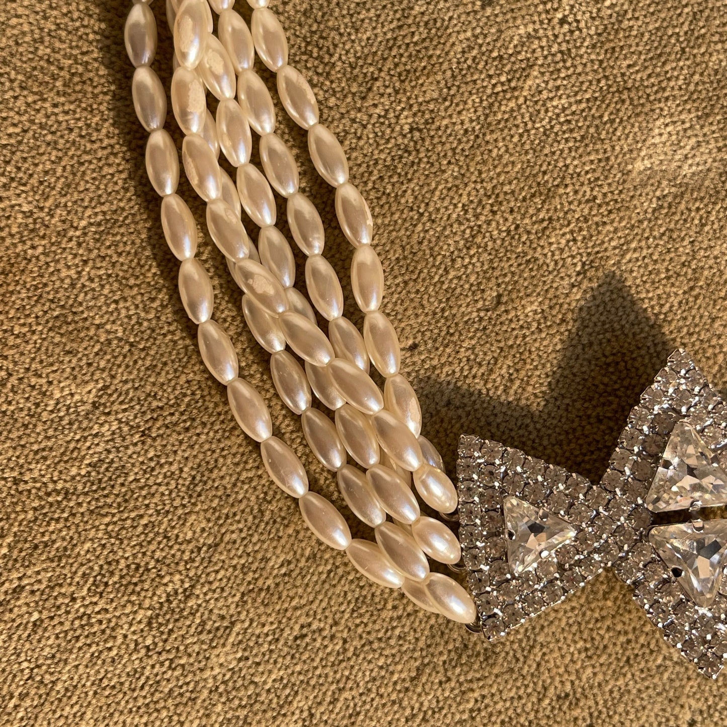 Collana vintage fiocco