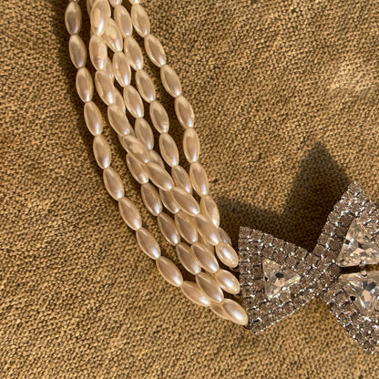 Collana vintage fiocco