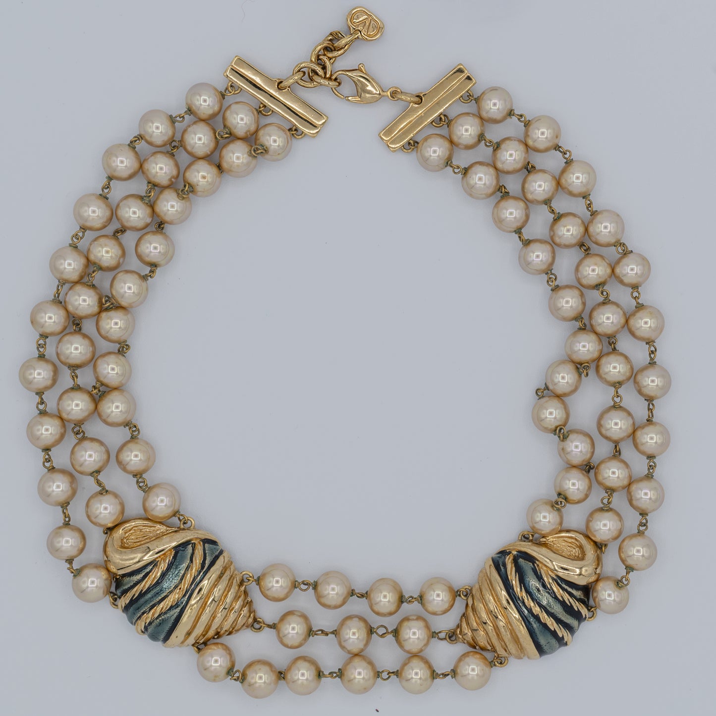 Collana vintage VALENTINO torchon