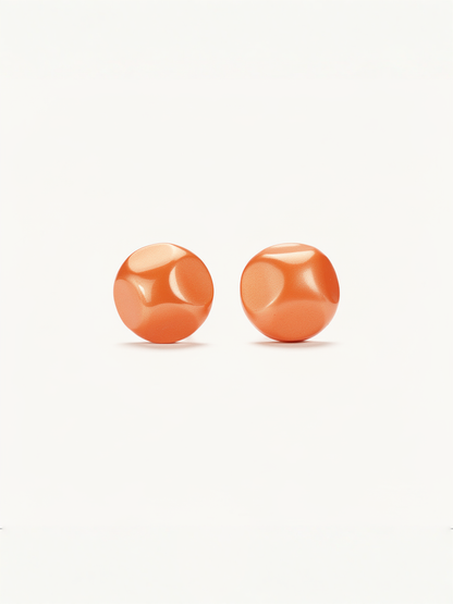 Orecchini Vintage Button