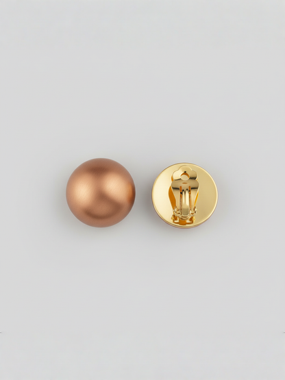 Orecchini Vintage Button