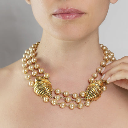Collana vintage VALENTINO torchon