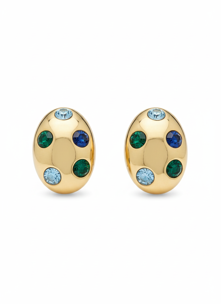 Orecchini Vintage Valentino pois