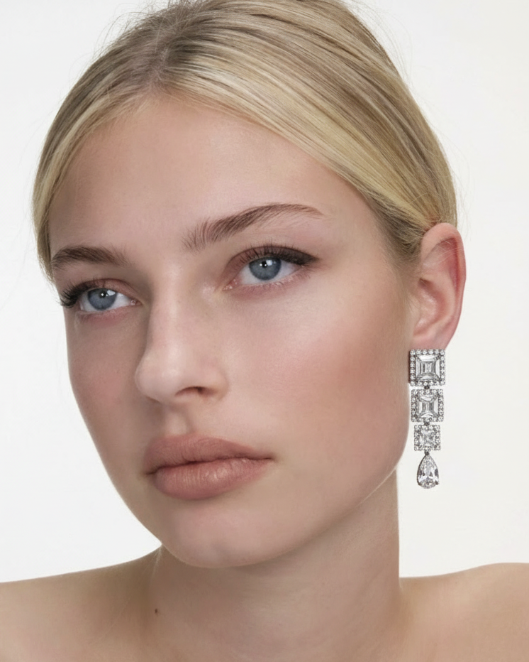 Orecchini vintage silver by Enzo Russo