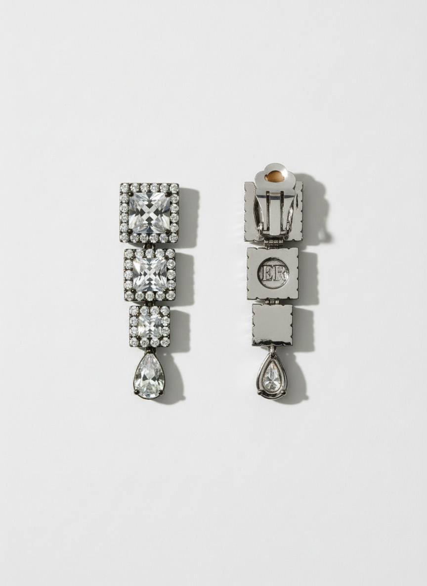 Orecchini vintage silver by Enzo Russo